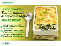 CONCOURS RECETTES « TOUT LE MONDE AIME LES LASAGNES »