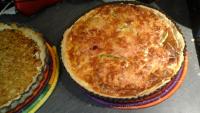 Tarte chèvre frais asperge bacon de delph37