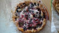 Tarte au sucre aux cassis et groseilles recette d'Isabelle