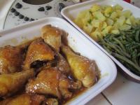 Cuisses (ailes) de pouet au miel et au citron de Mamiekinder