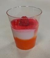 Verrine ABRICOT MASCRAPONE FRAMBOISE