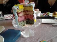 le rainbow cake