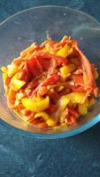 Compotée de poivrons !