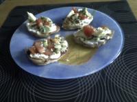 blinis avocat/tomate !