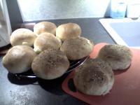 Buns pour hamburgers, blog elleisab !