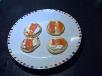 Blinis légers truite fumée !