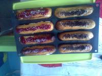 éclair chocolat/framboise