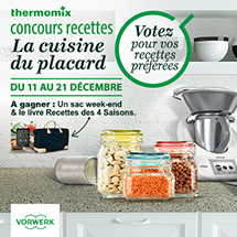 CONCOURS RECETTES «LA CUISINE DU PLACARD»