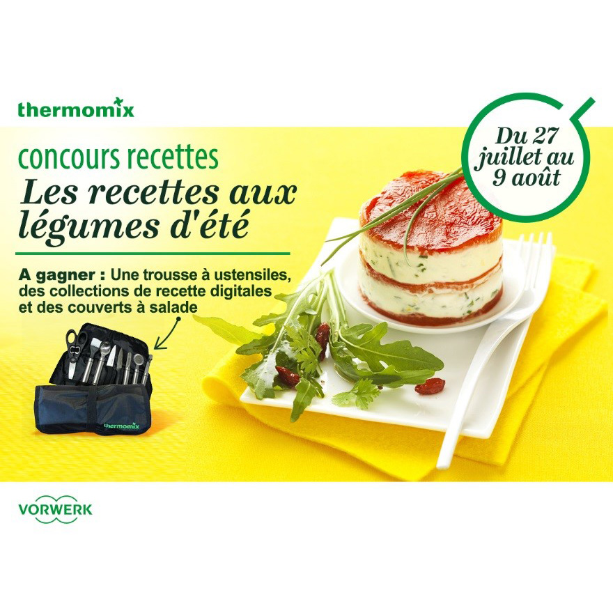 CONCOURS RECETTES « Recettes aux légumes d’été »