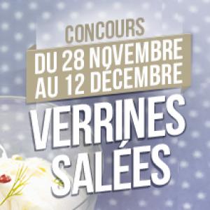 Concours recettes « Verrines salées »