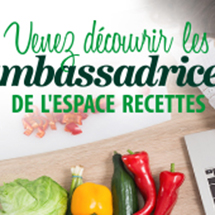 Le livret ambassadeurs de l’Espace Recettes