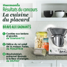 RESULTATS CONCOURS « La cuisine du placard »