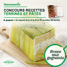 RESULTATS DU CONCOURS « TERRINES ET PATES »